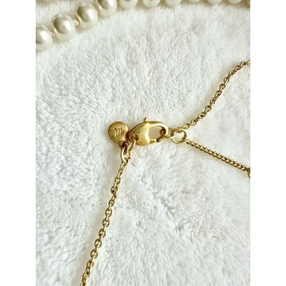 Madewell heart and flower pendant necklace  - Picture 3 of 4